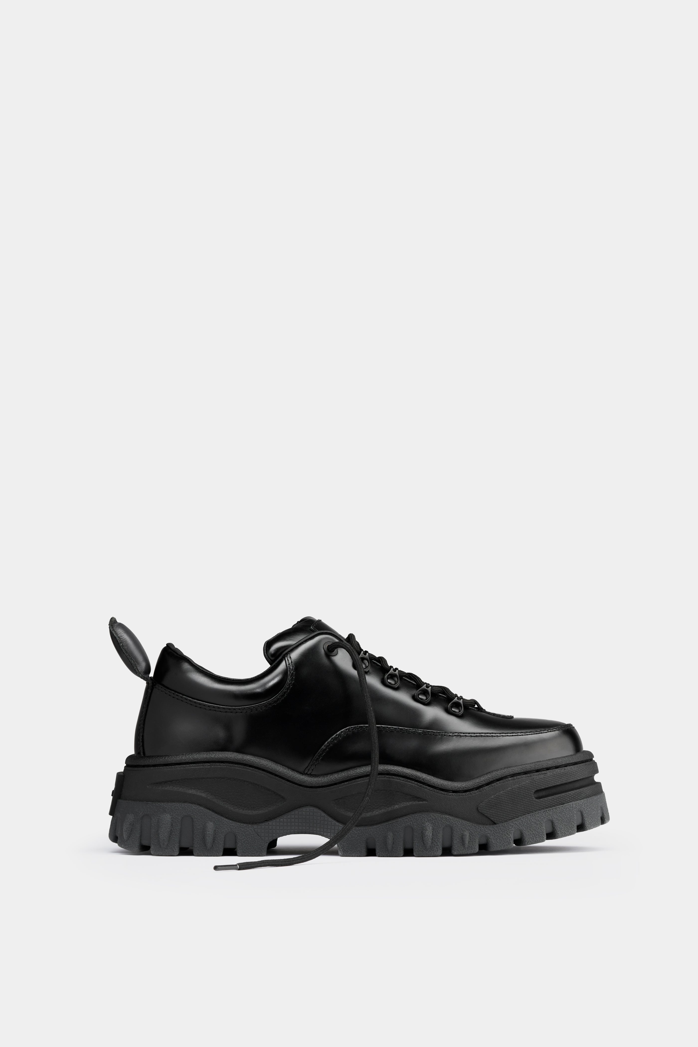 EYTYS Angel Black Leather Sneakers