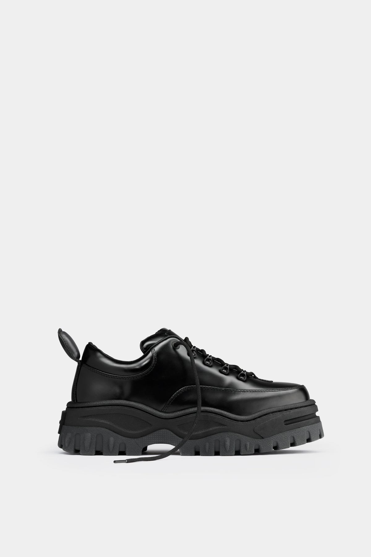 EYTYS Angel Black Leather Sneakers