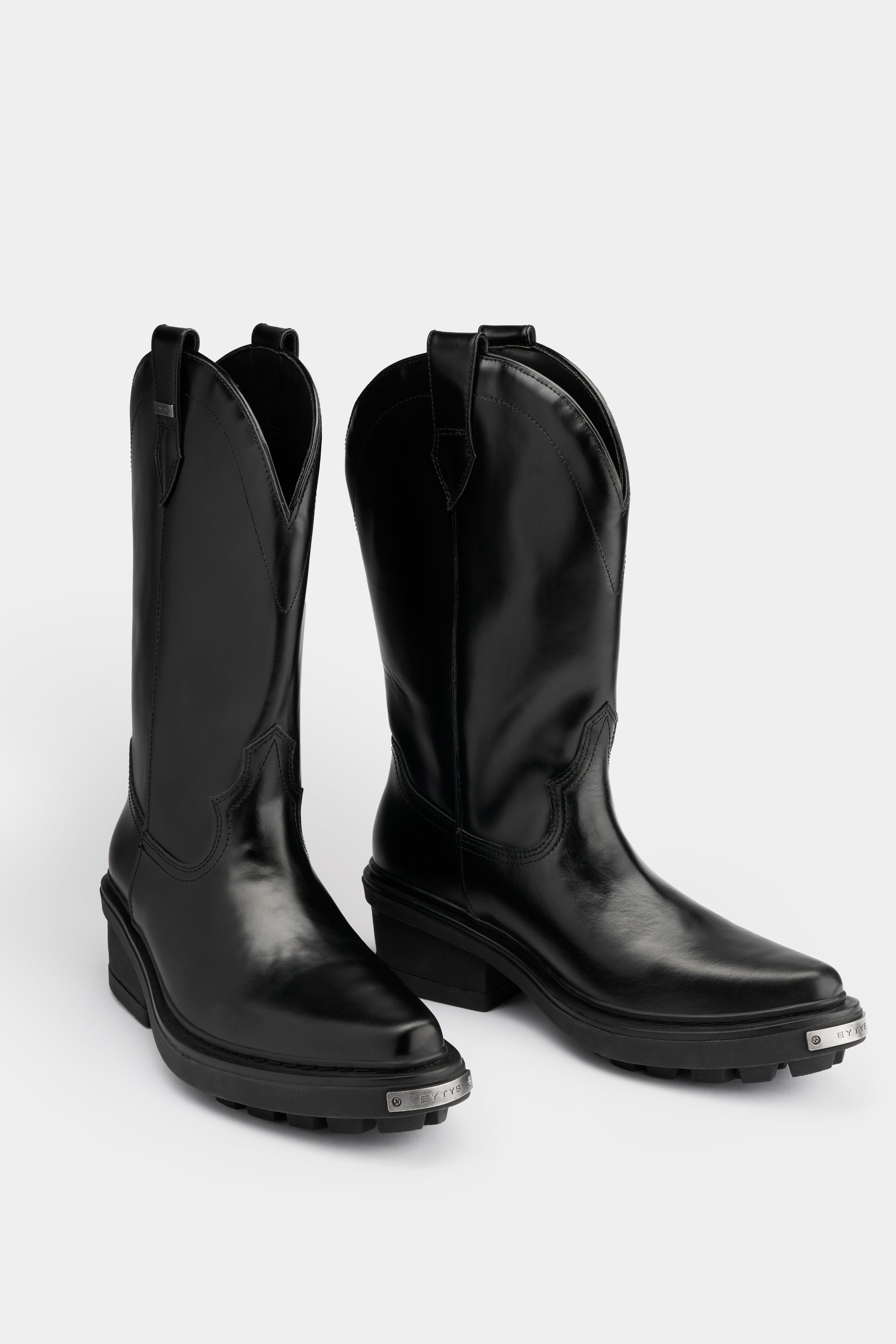 EYTYS Rari Black Leather Boots