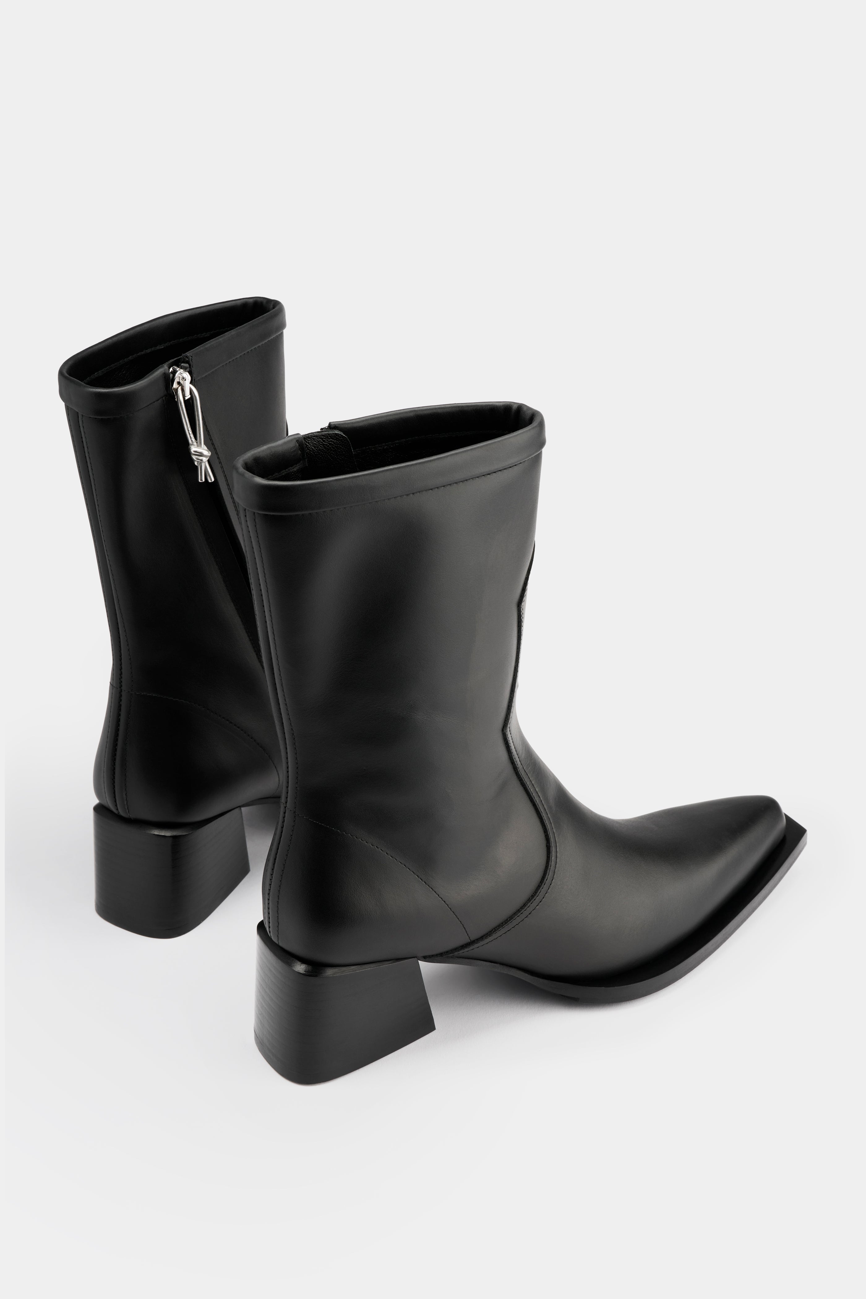 EYTYS Rari Black Leather Boots