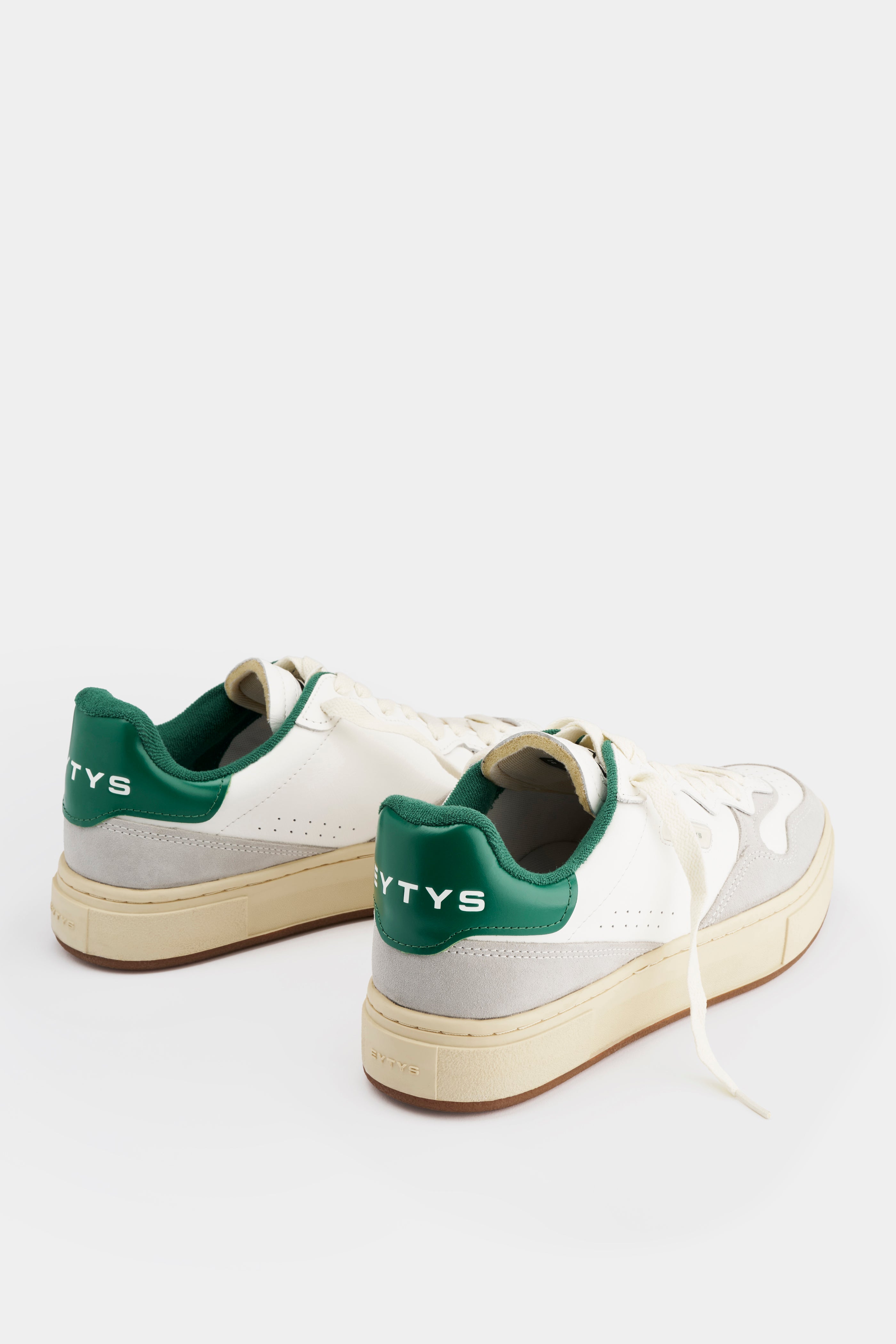 EYTYS Trophy Amazon Green Leather Sneakers