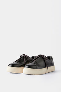 Doja Shiny Lace-Up Sneakers