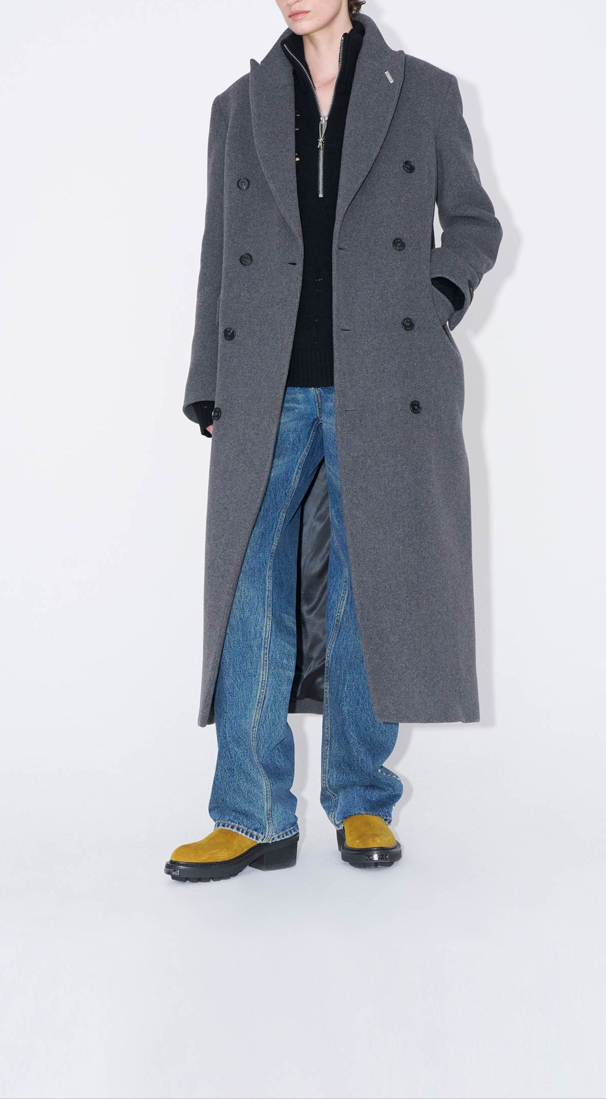 ジャケット・アウター EYTYS Genesis coat size48 EYTYS Genesis Anthracite Coat