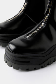 Raven II Leather Black