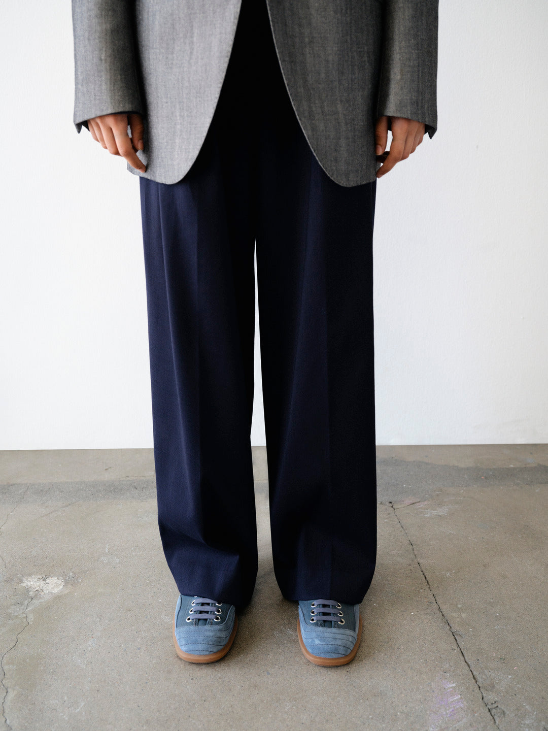 Balestra Steel Blue Leather