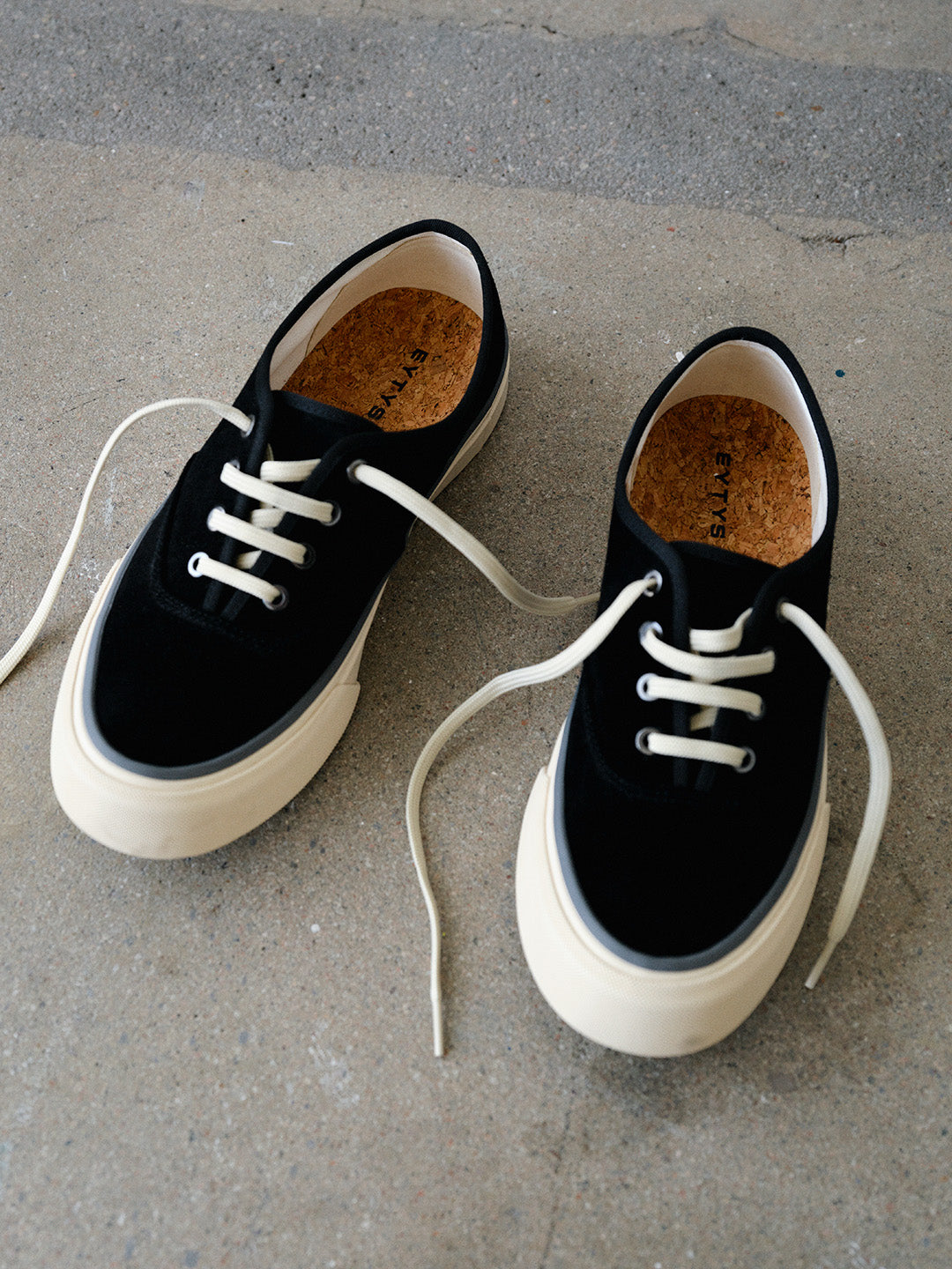 Anthem Black Suede Sneakers | EYTYS