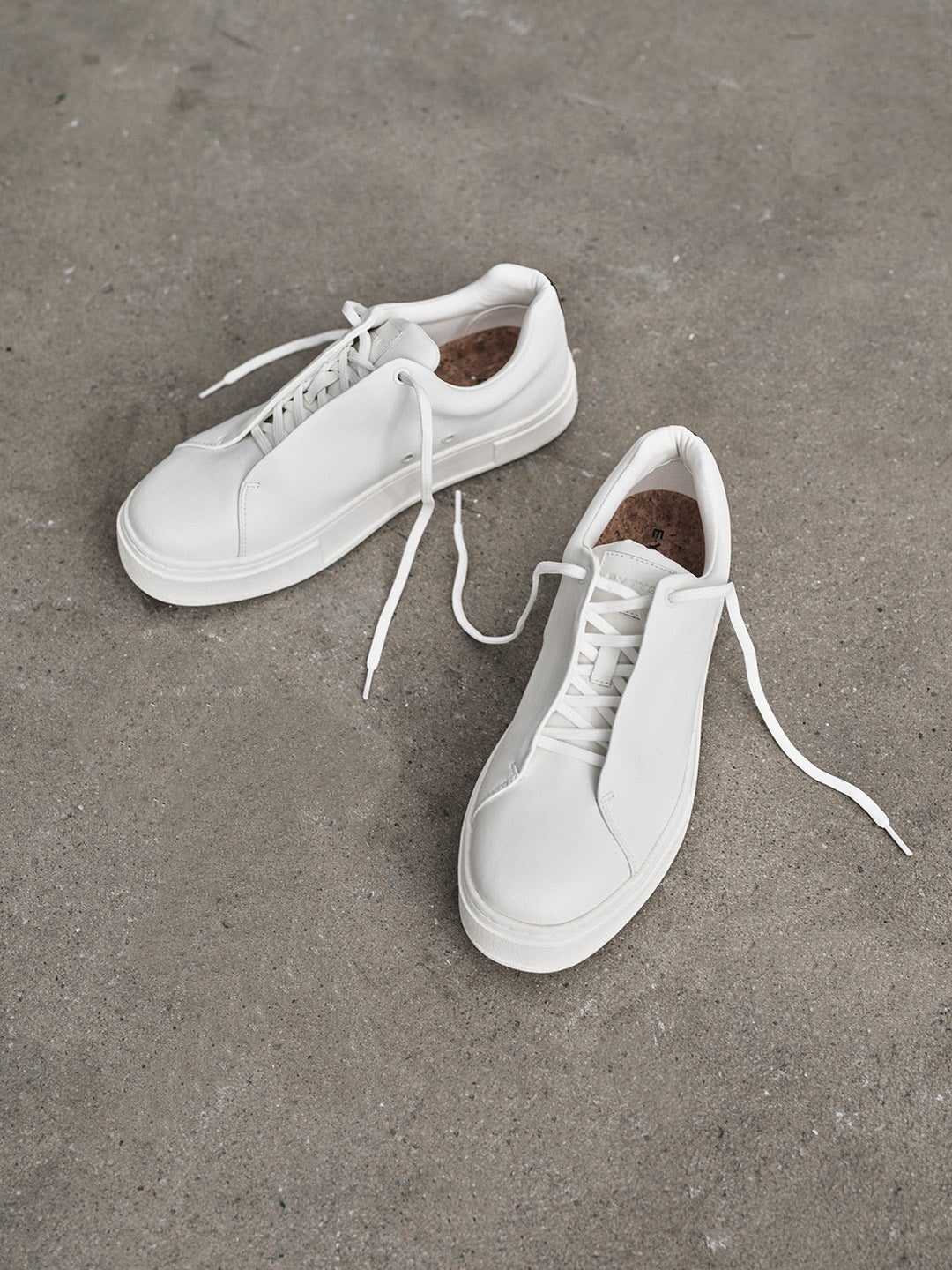 Doja Lace-Up White Leather