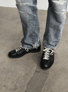 Victory Black Leather