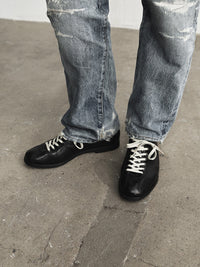 Victory Black Leather