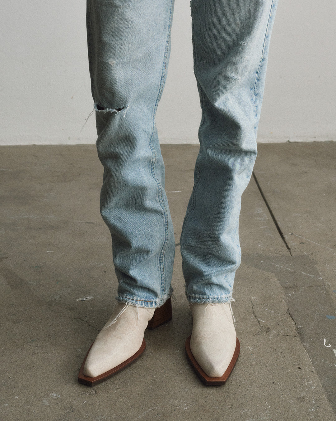 Rari Vintage Cream Leather