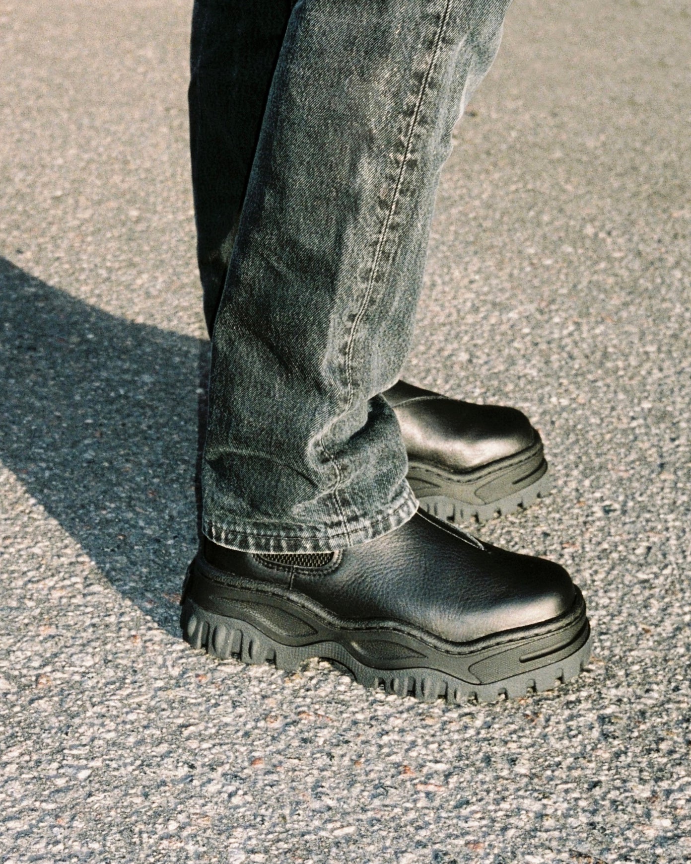 EYTYS Tempest Leather Black Boots