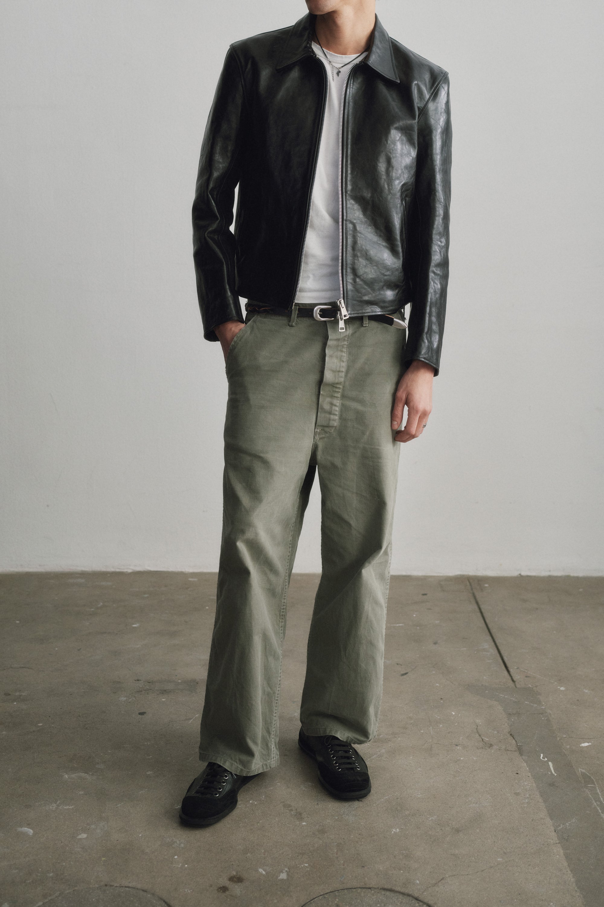 BALESTRA Black Leather