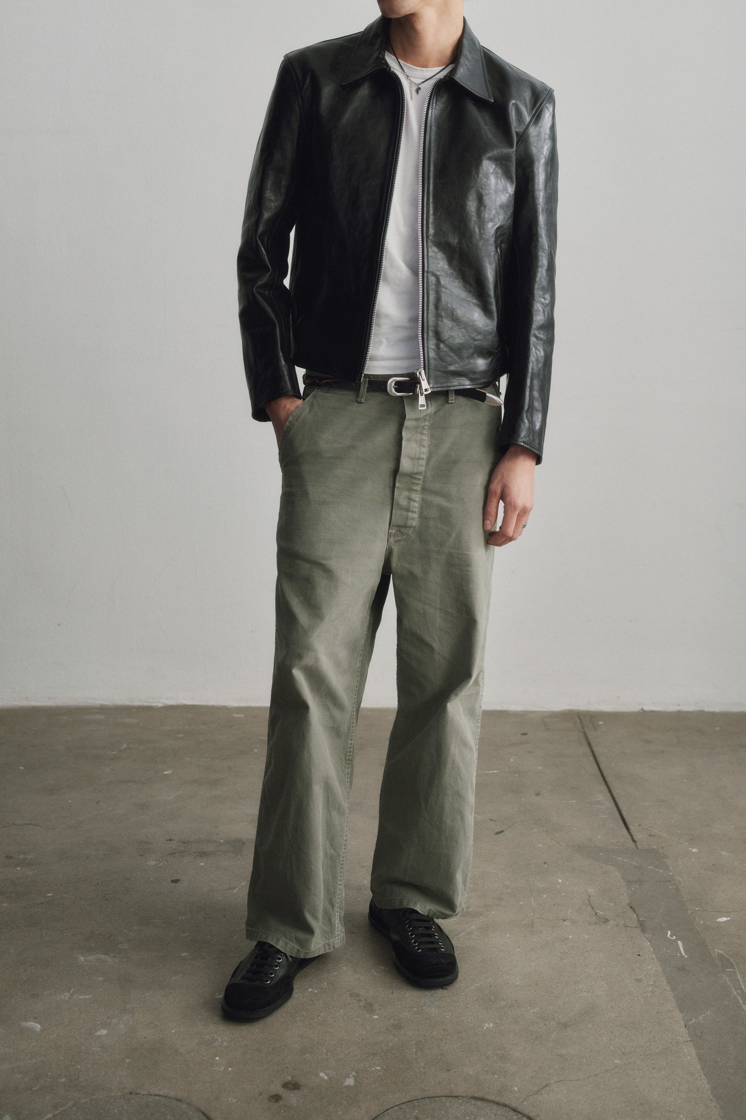 BALESTRA Black Leather