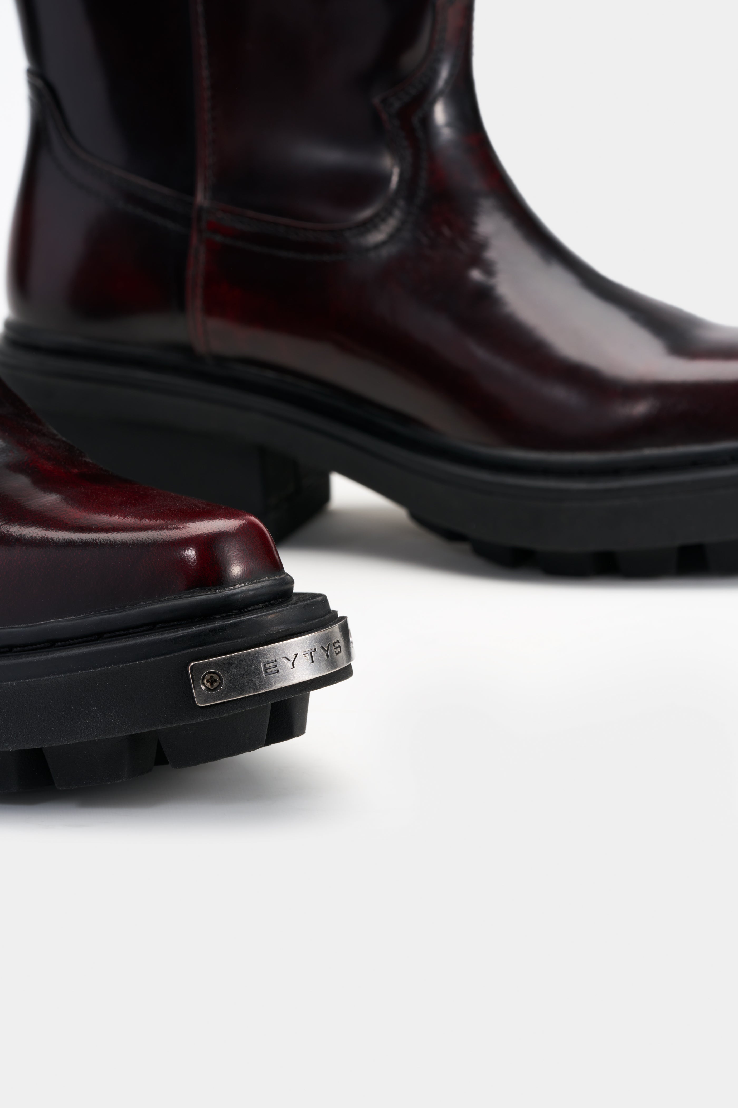 EYTYS Dodge Oxblood Leather Boots