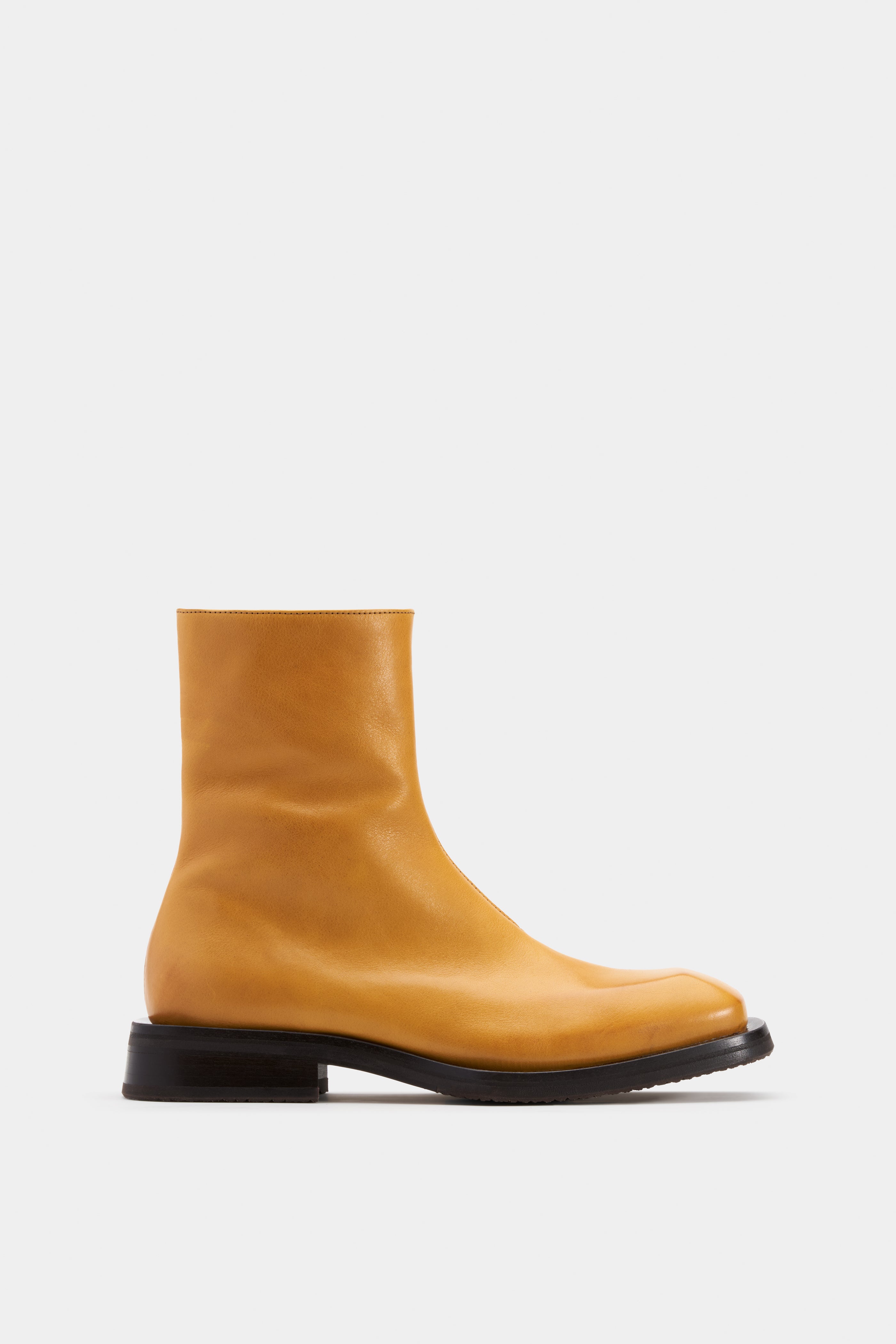 EYTYS Piston Tan Leather Ankle Boots