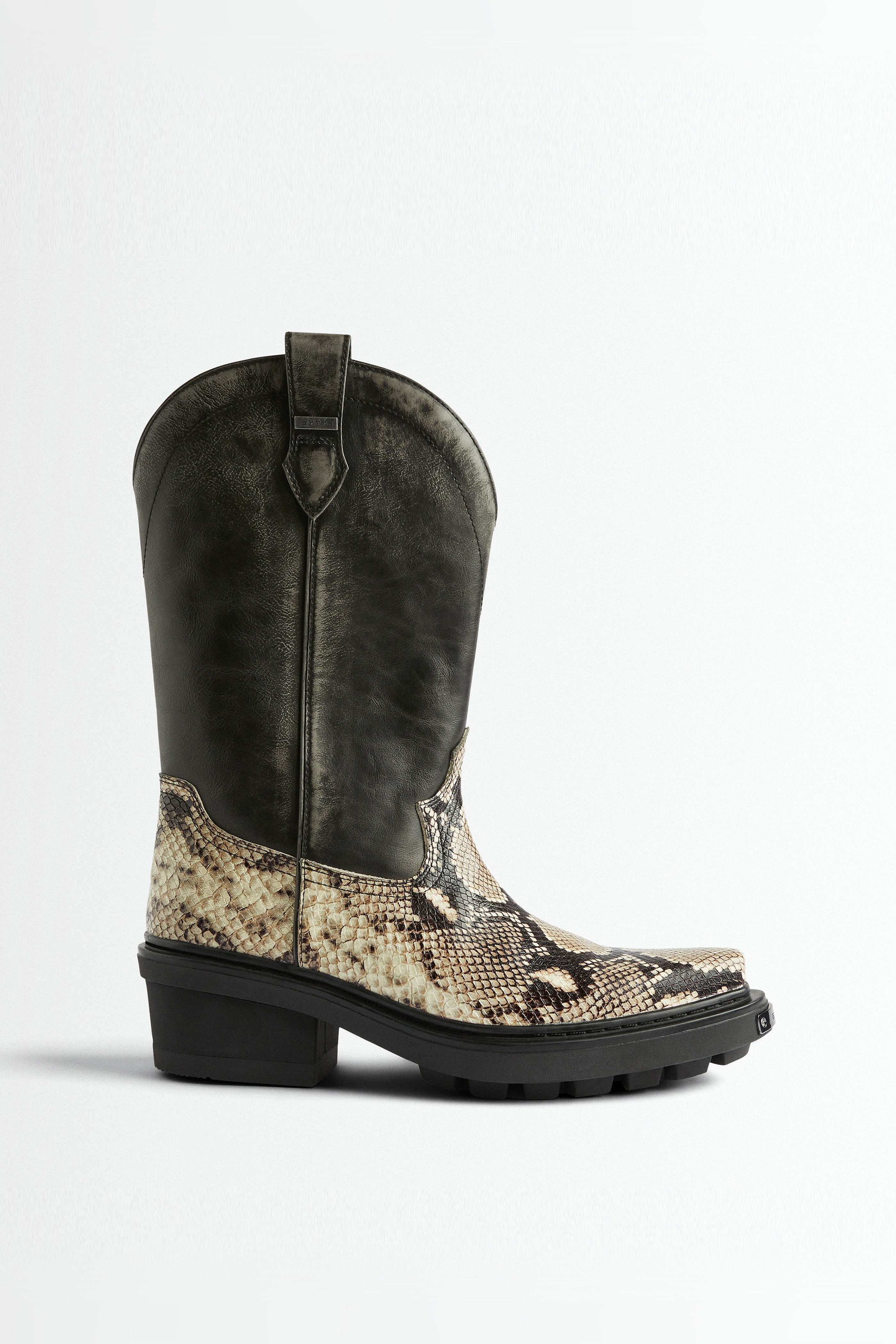 EYTYS Dodge Snake Taupe Boots