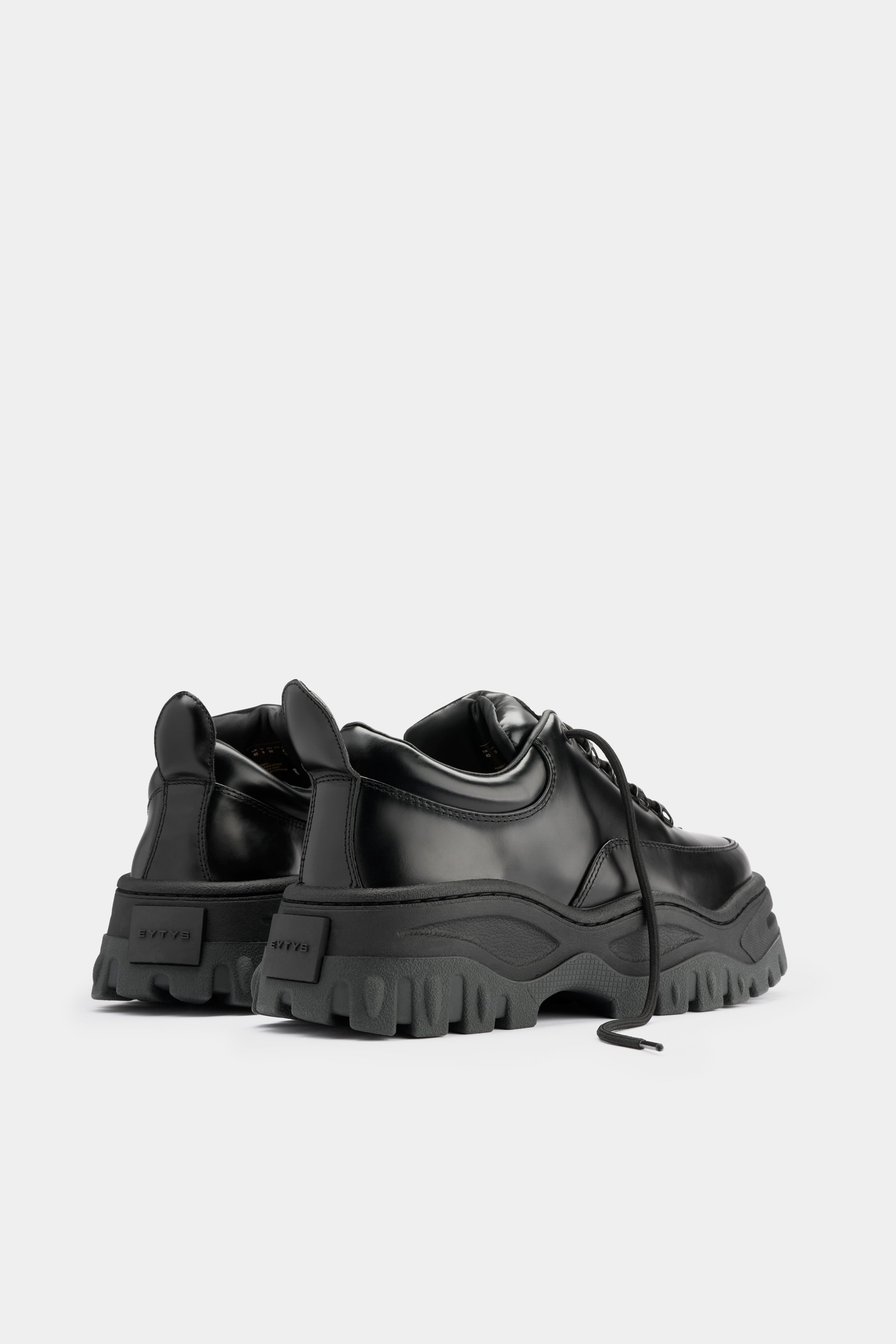 【美品】Eytys angel EYTYS Angel Black Leather Sneakers