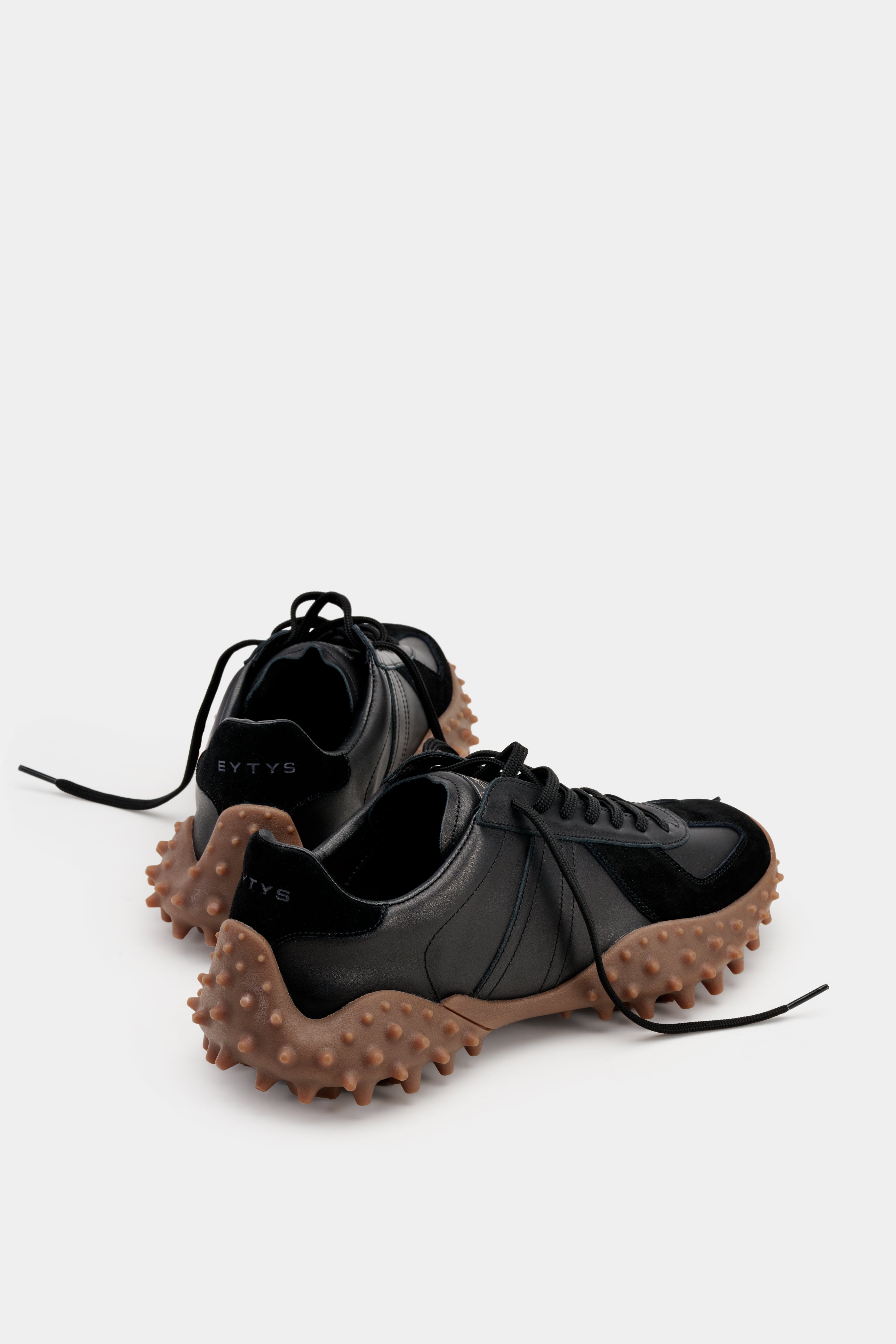 EYTYS Aria Black Leather Sneakers