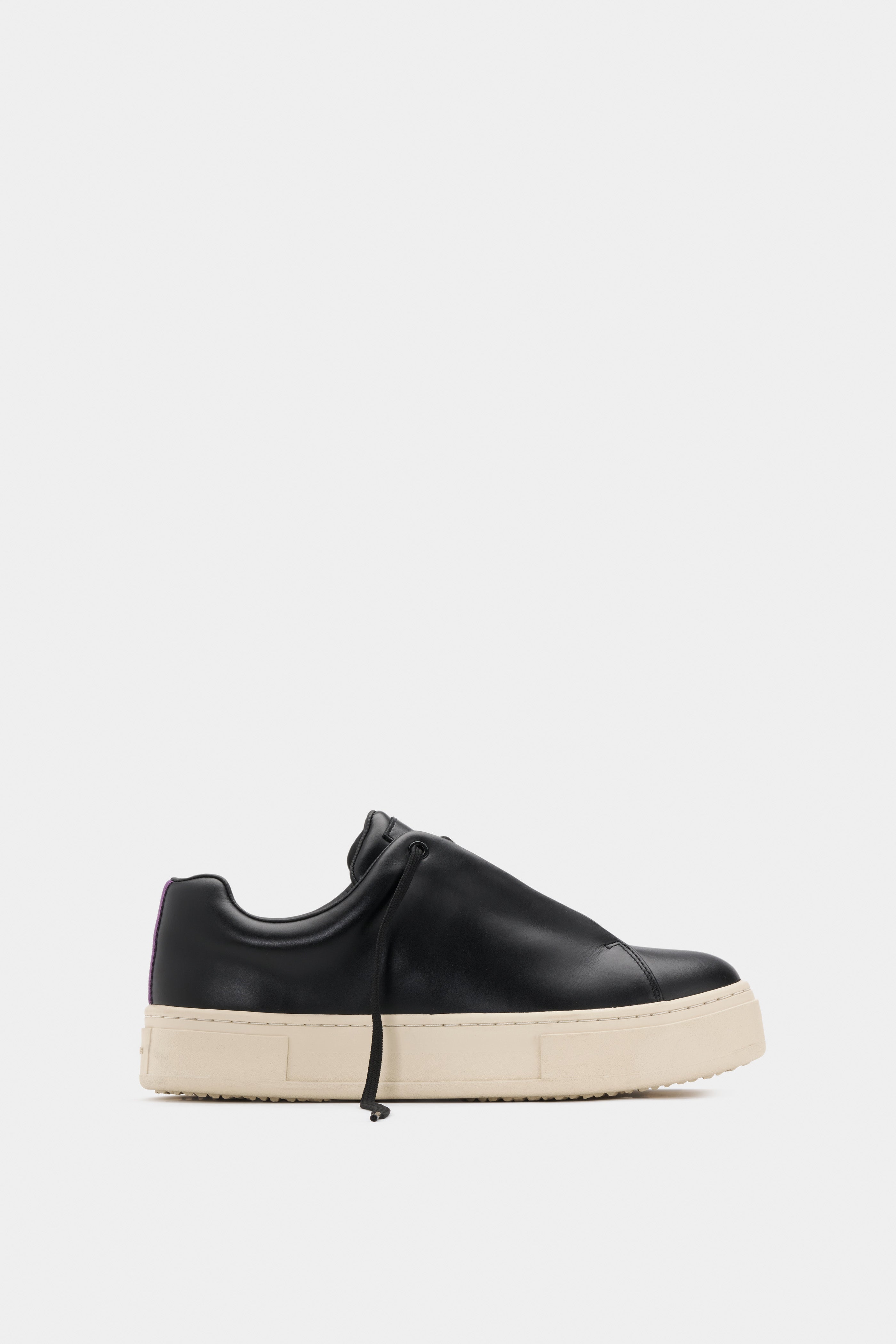 EYTYS Trophy Black Leather Sneaker