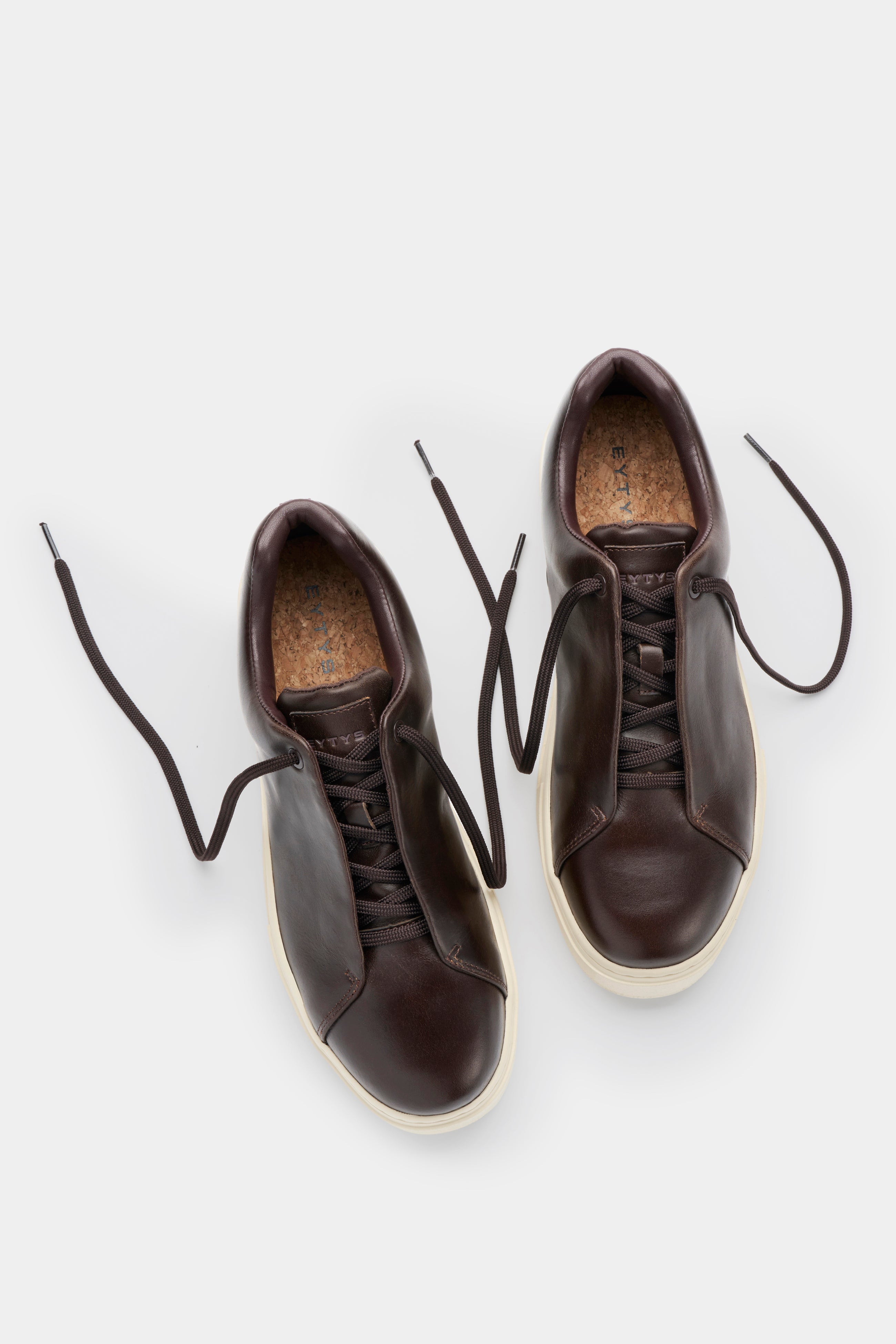 Doja Lace-Up Espresso Leather