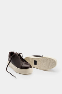 Doja Lace-Up Espresso Leather