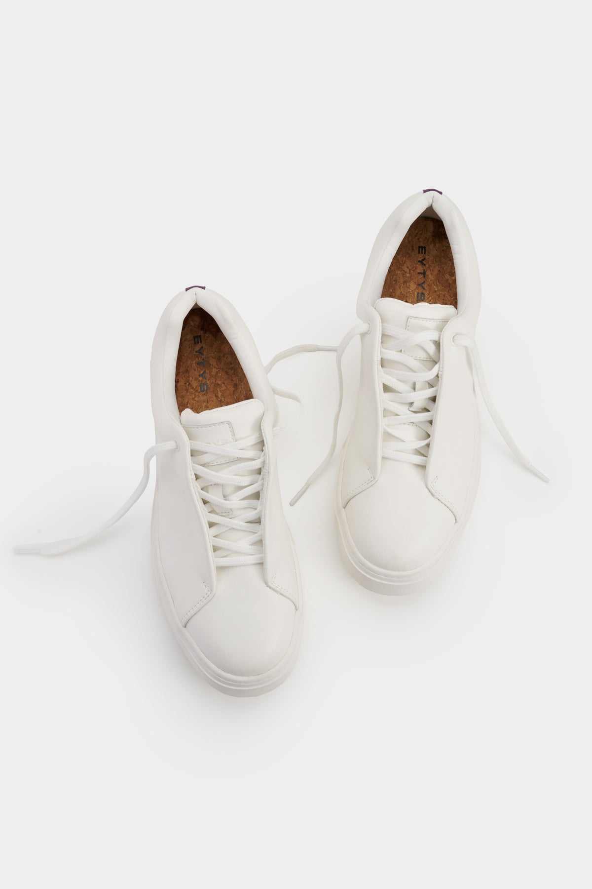 Doja Lace-Up White Leather