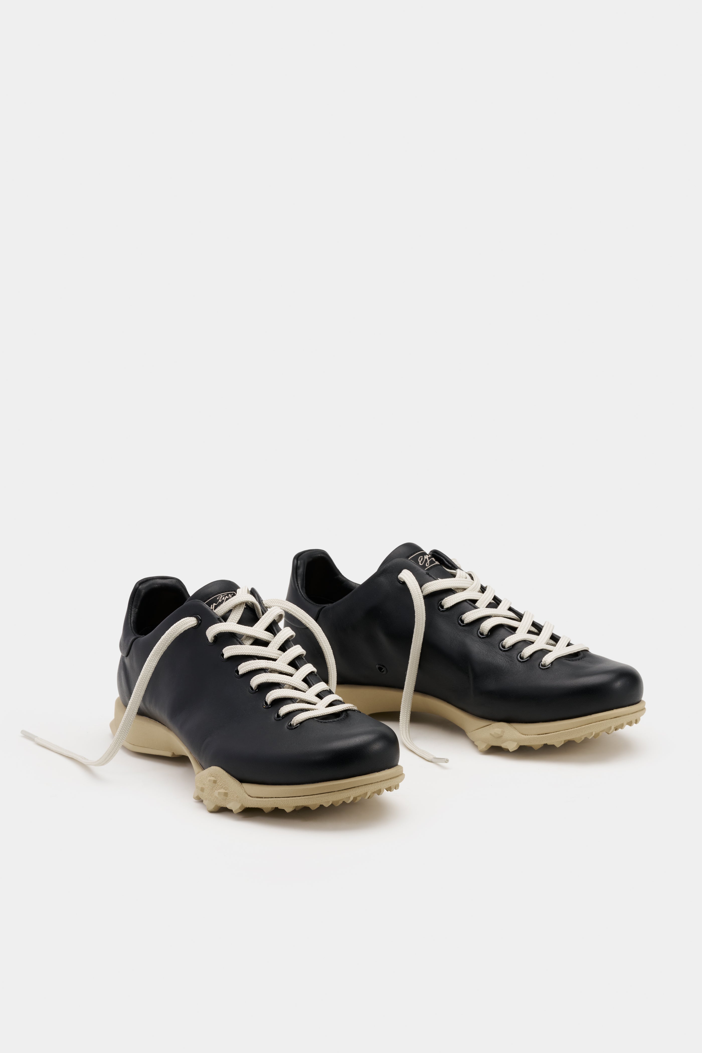 Eden Soft Black Leather Sneakers | EYTYS