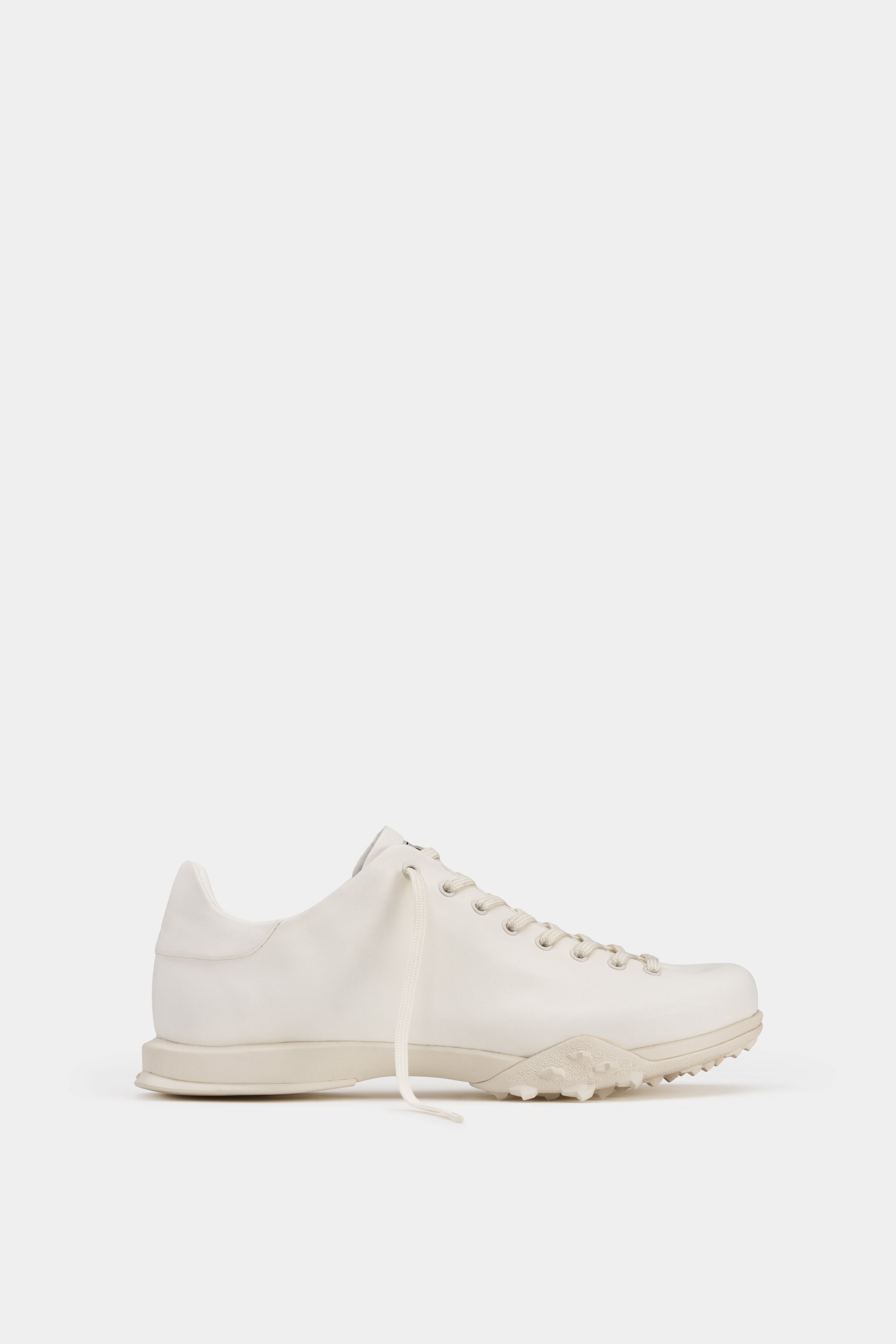 新品 LAYER-0 Sneaker Goodyear welted white Eden Soft White Leather Sneakers | EYTYS