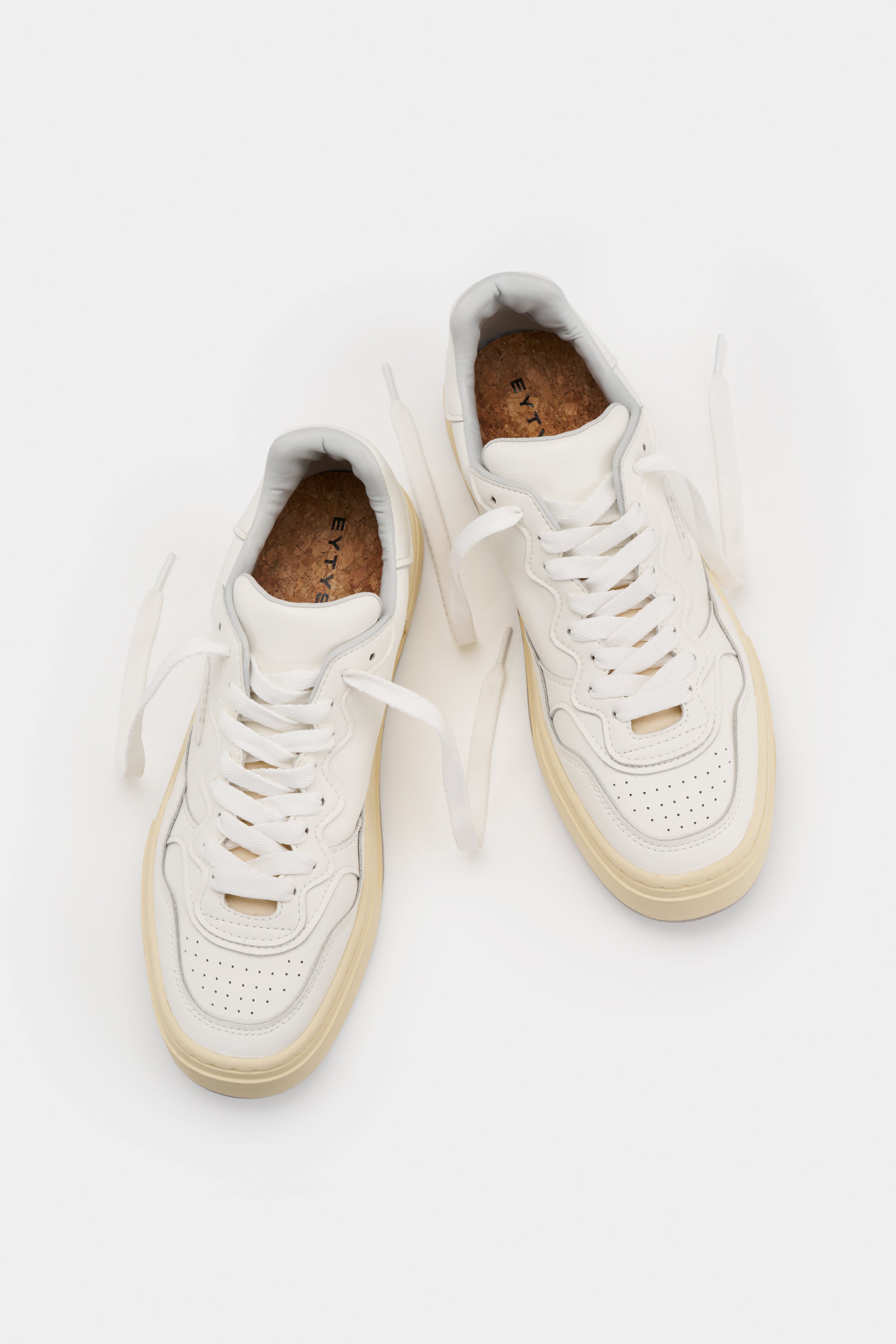 EYTYS Trophy White Leather Sneaker