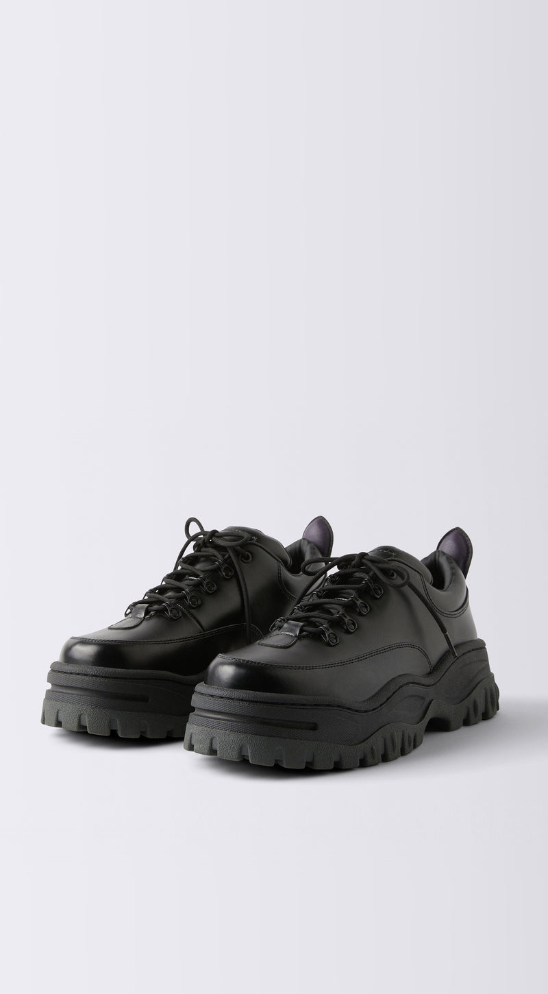 Angel Leather Black