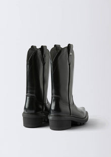 Dodge Leather Black