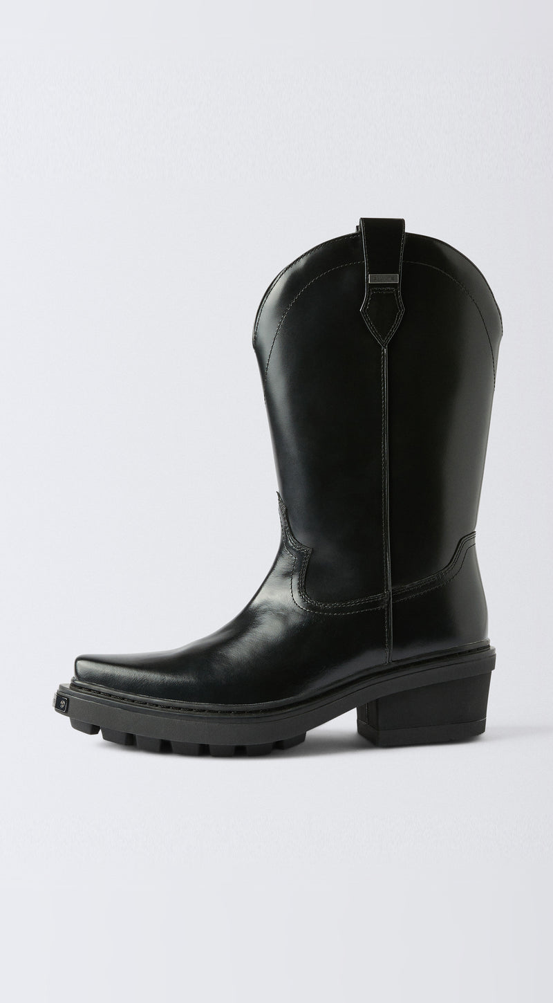 Dodge Leather Black