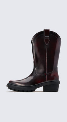 Dodge Leather Oxblood