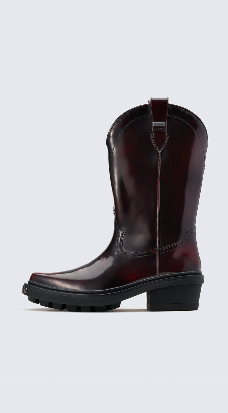 Dodge Leather Oxblood