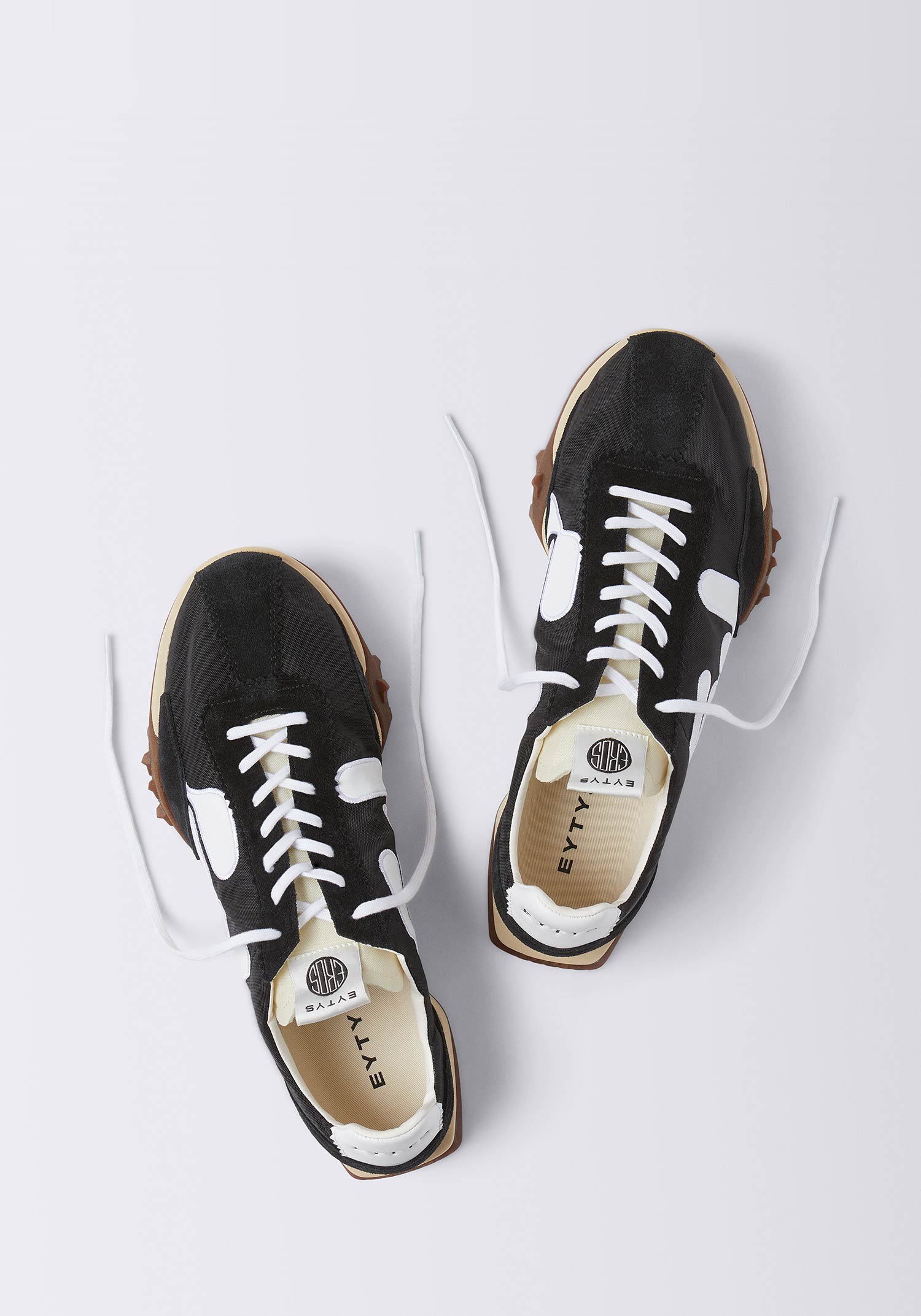 EYTYS Eros Suede Black Sneakers