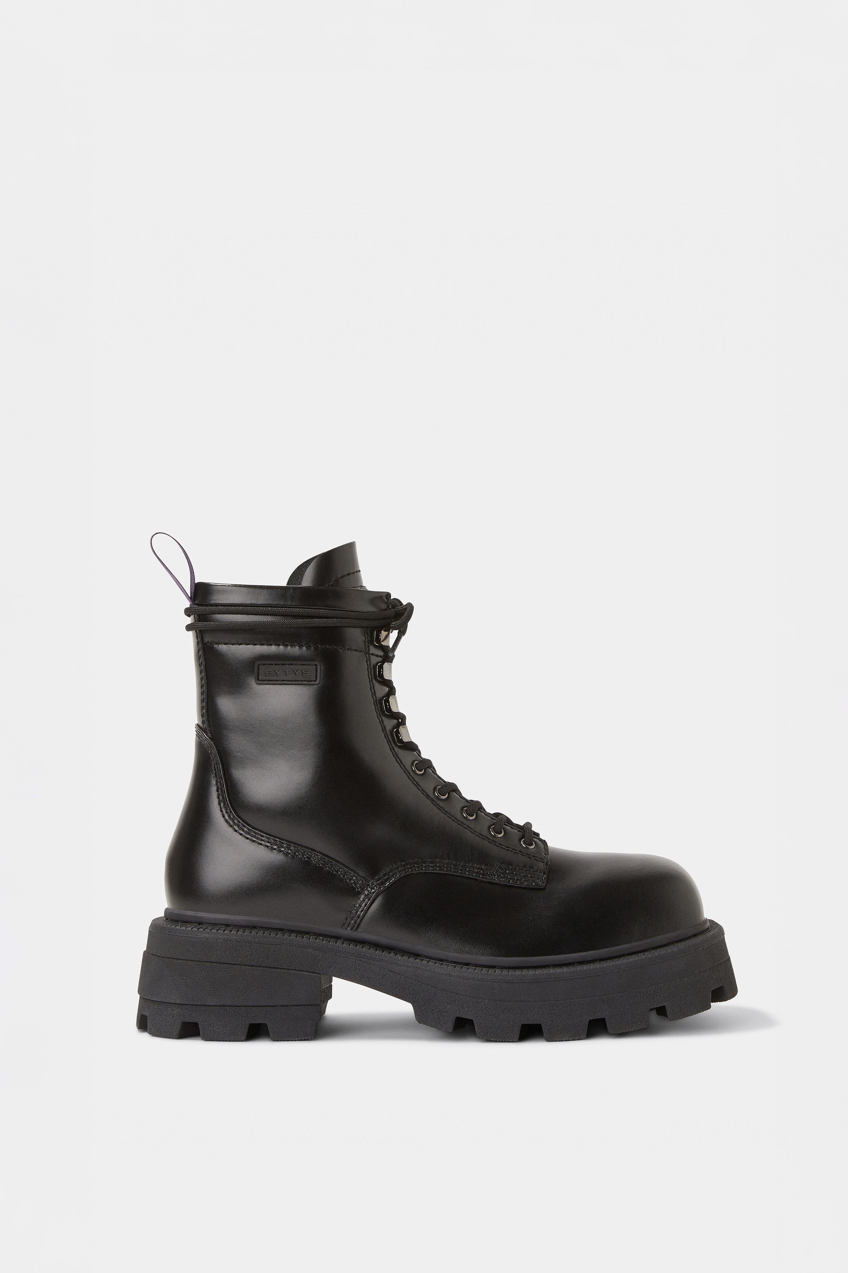 EYTYS Michigan Leather Black Boots