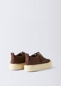 Mother II Waxy Suede Mahogany