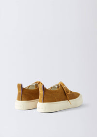 Mother II Waxy Suede Ochre