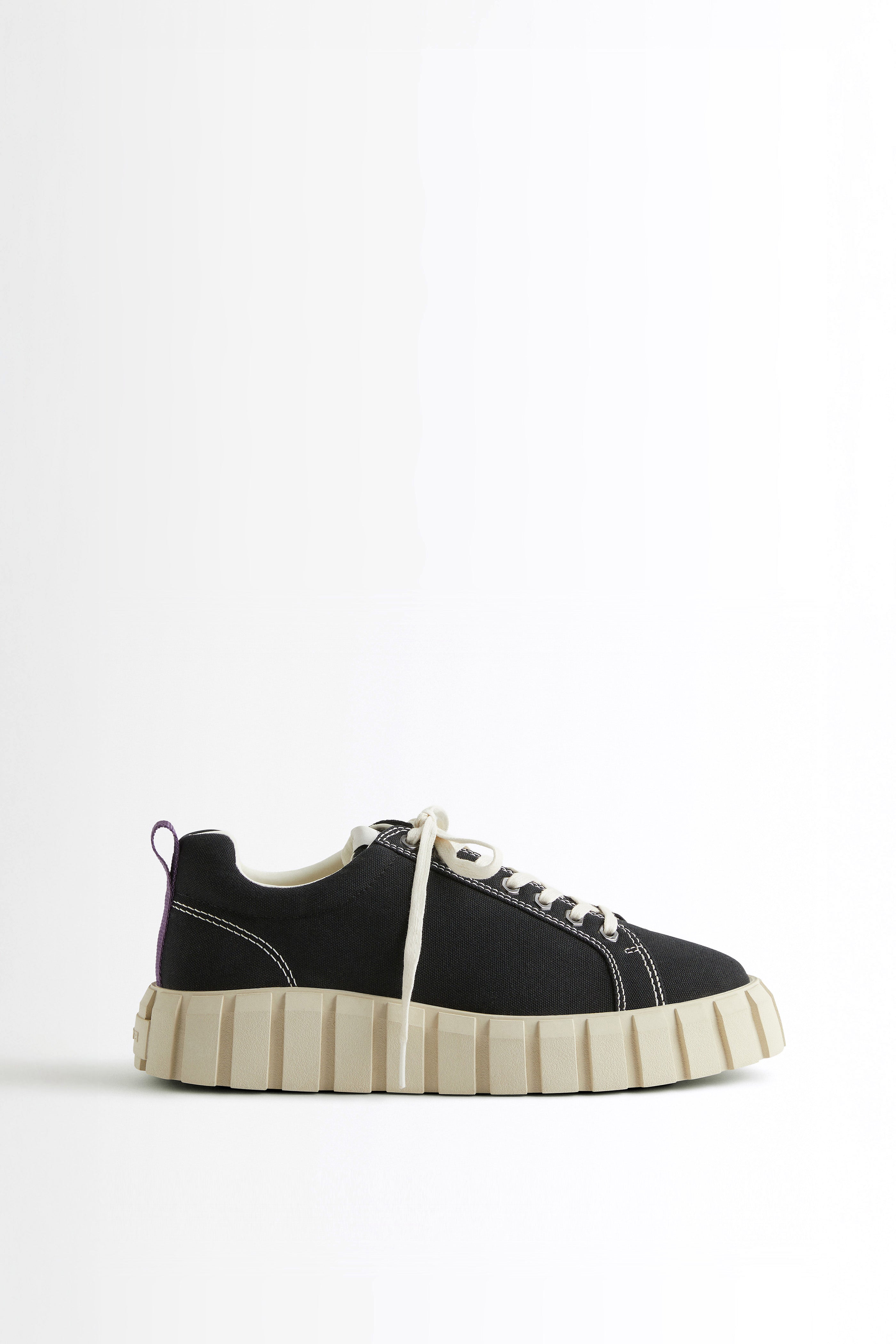 EYTYS Odessa Canvas Black Sneakers