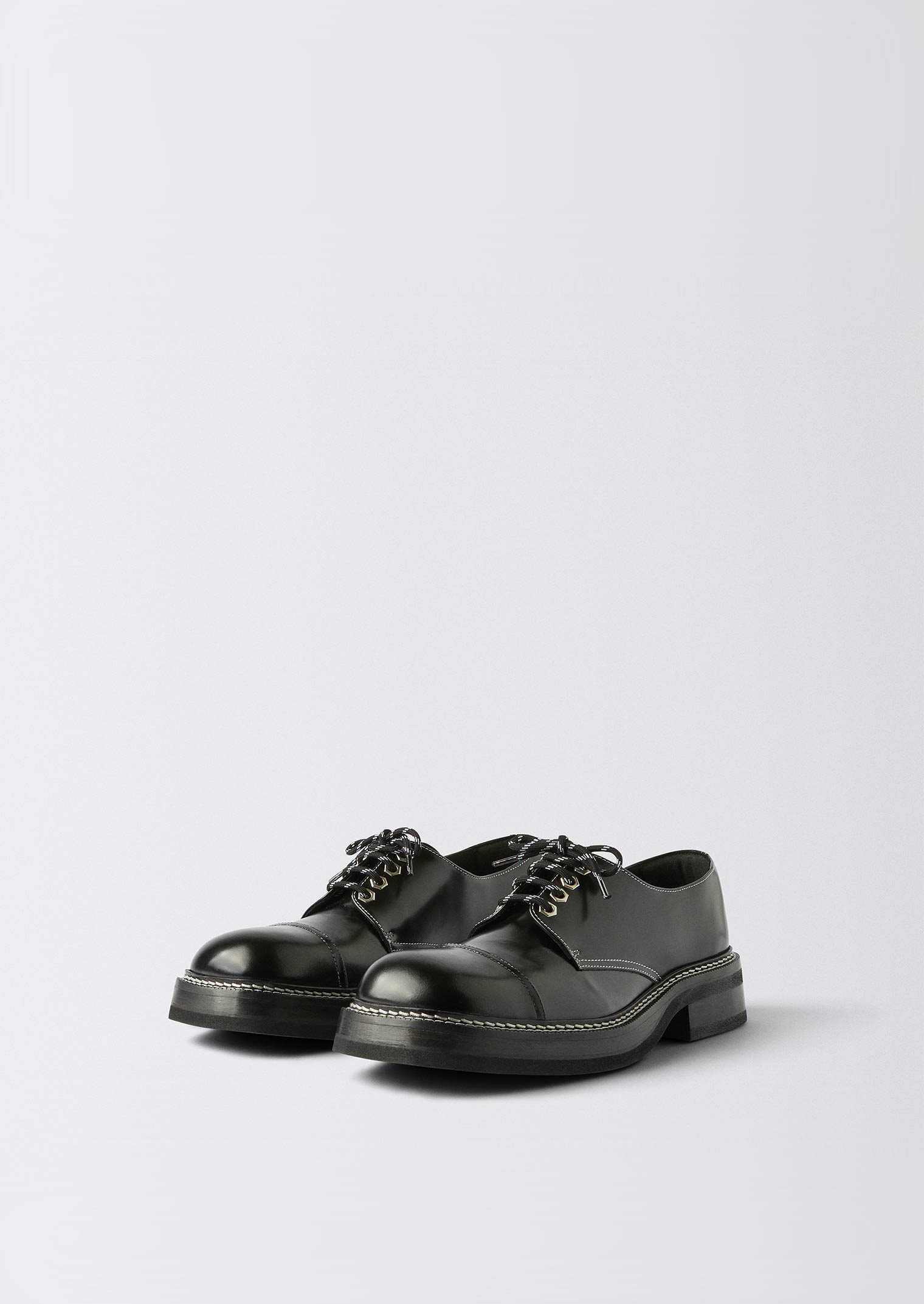 Savoy CT Black Leather Dress Shoes | EYTYS