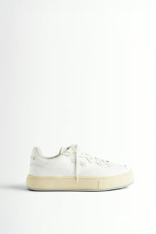 Trophy Leather White