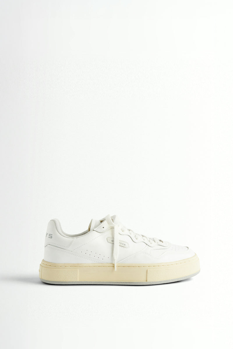 Trophy Leather White